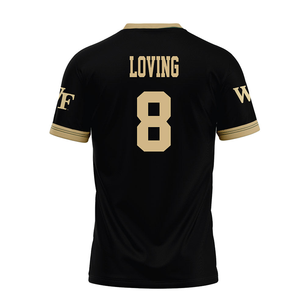 Wake Forest - NCAA Football : Jayden Loving - Premium Football Jersey-1
