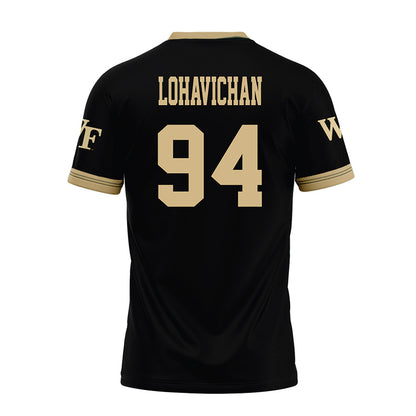 Wake Forest - NCAA Football : Zach Lohavichan - Premium Football Jersey