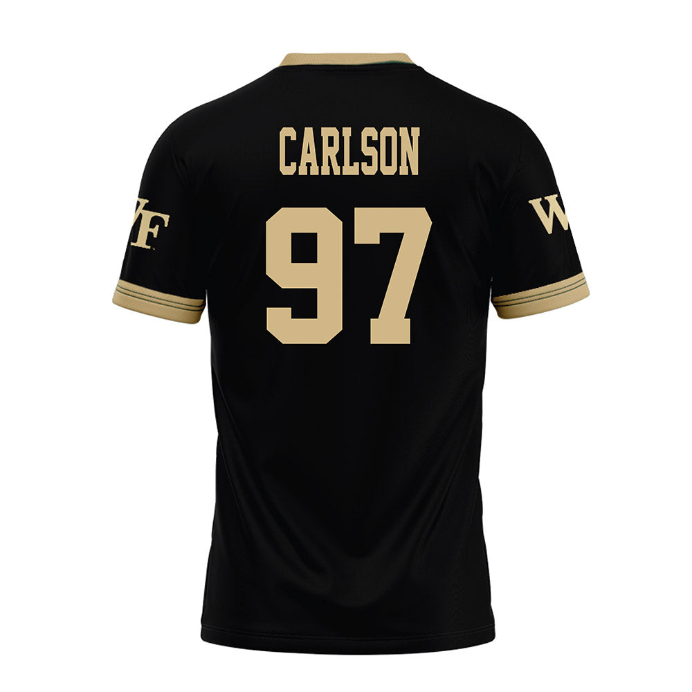 Wake Forest - NCAA Football : Caleb Carlson - Premium Football Jersey