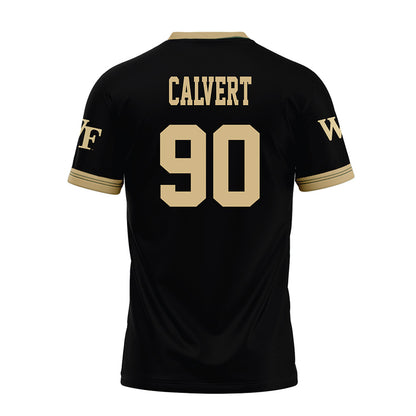 Wake Forest - NCAA Football : Connor Calvert - Premium Football Jersey-1