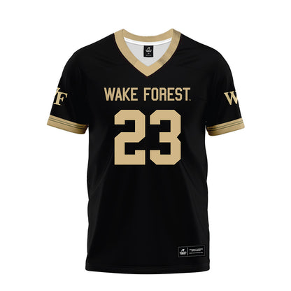 Wake Forest - NCAA Football : Braylon Johnson - Premium Football Jersey-0