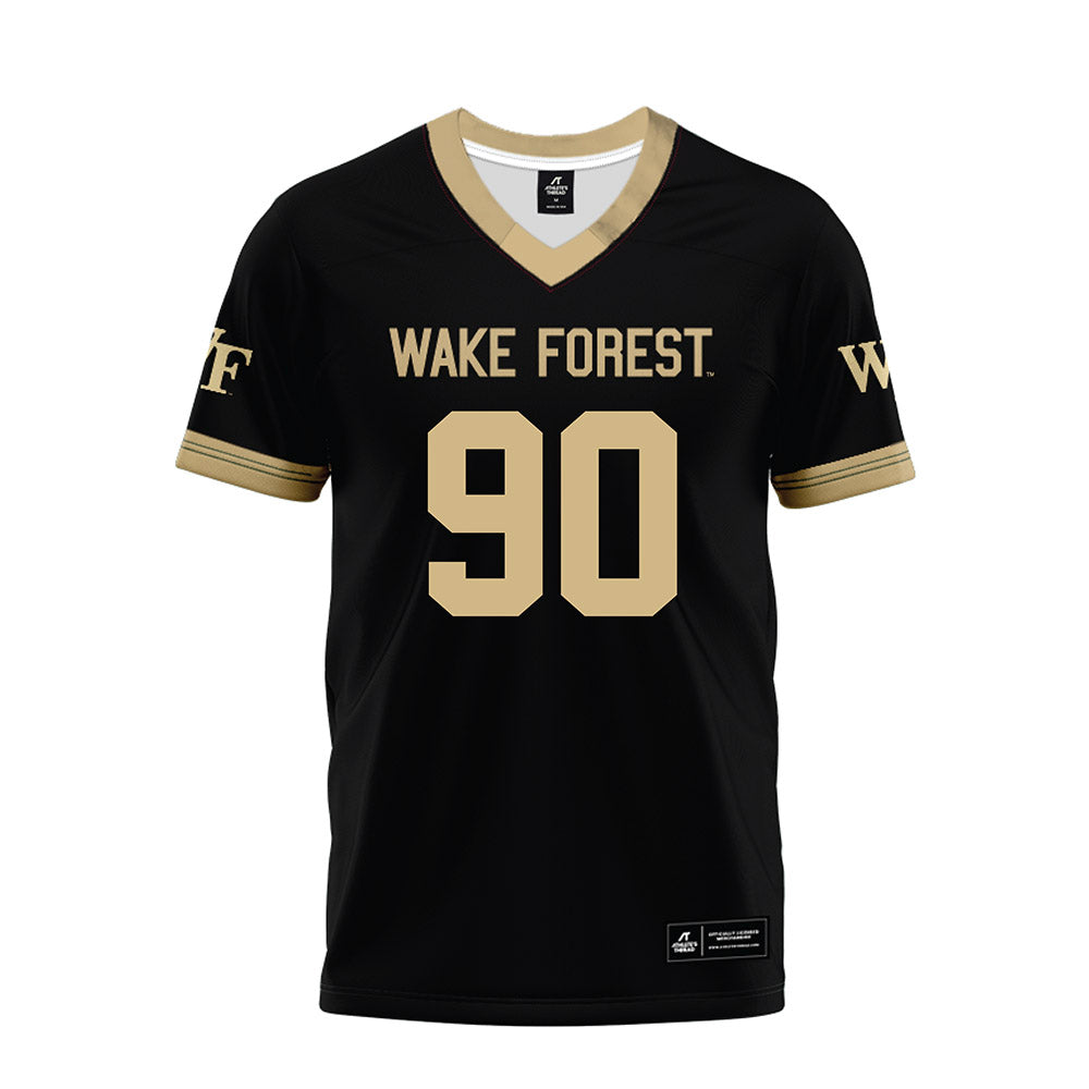 Wake Forest - NCAA Football : Connor Calvert - Premium Football Jersey-0