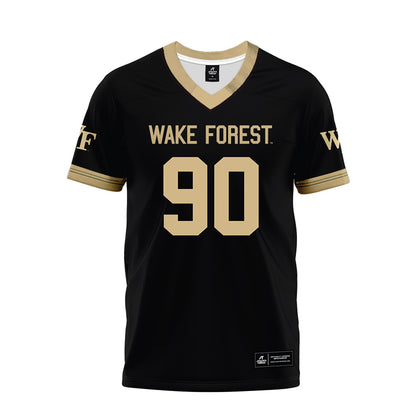 Wake Forest - NCAA Football : Connor Calvert - Premium Football Jersey-0