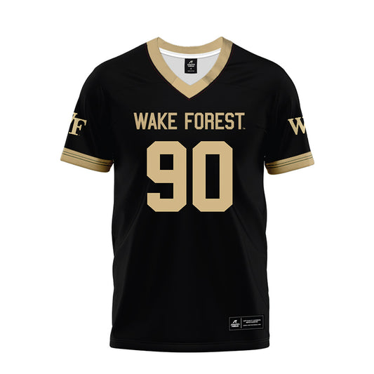 Wake Forest - NCAA Football : Connor Calvert - Premium Football Jersey-0