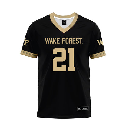 Wake Forest - NCAA Football : Aiden Hall - Premium Football Jersey-0