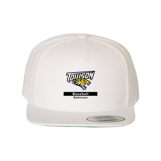 Towson - NCAA Baseball : Taye Robinson - Snapback Hat