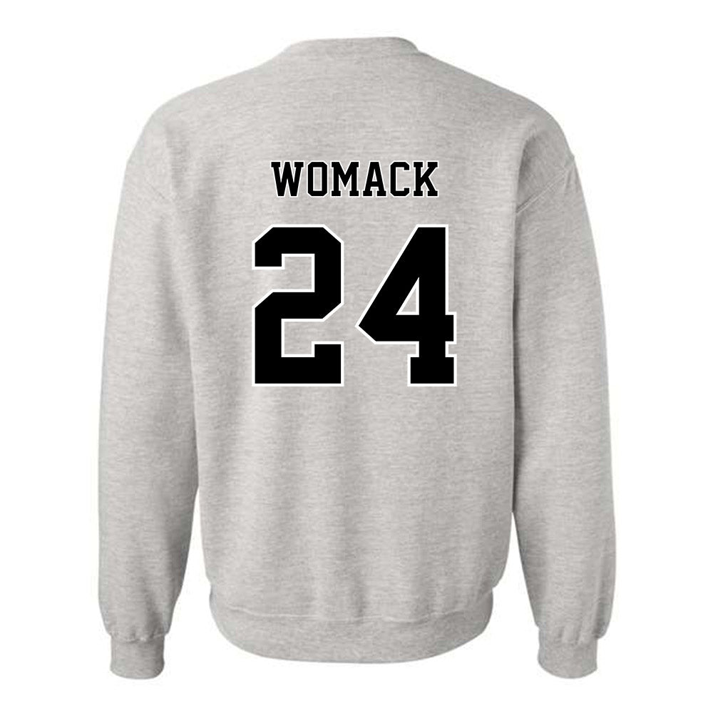 Towson - NCAA Men's Basketball : Jaquan Womack - Classic Fashion Shersey Crewneck Sweatshirt-1