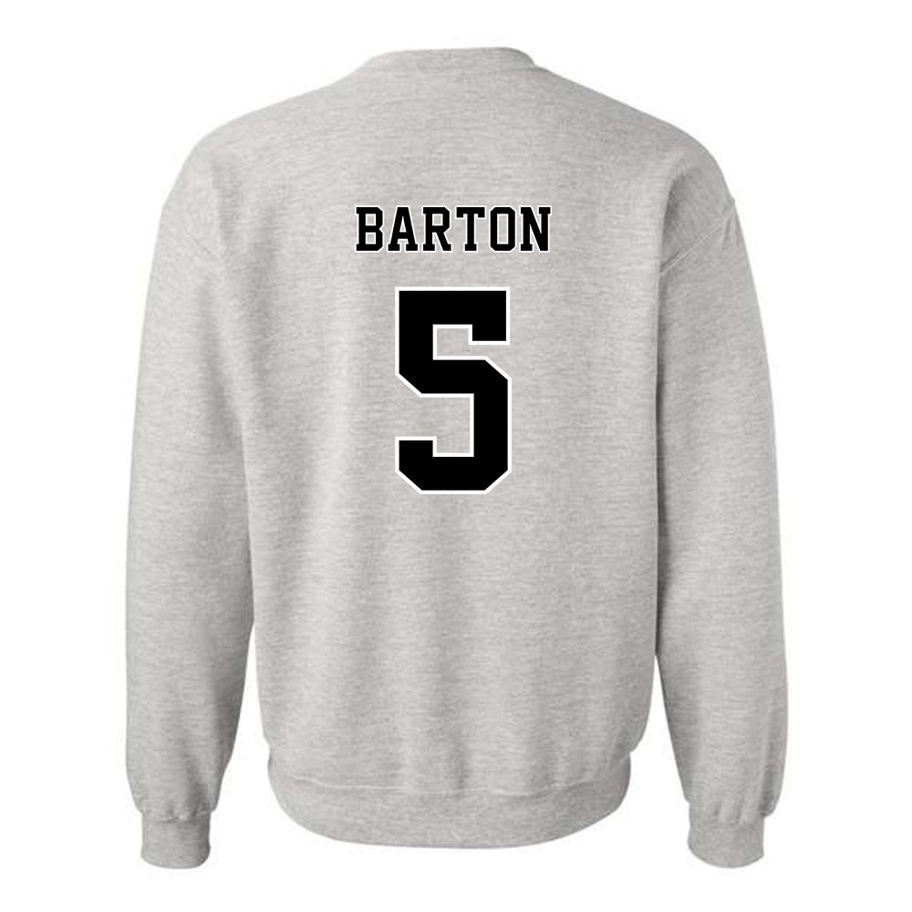 Towson - NCAA Men's Basketball : Jon Barton - Classic Fashion Shersey Crewneck Sweatshirt-1