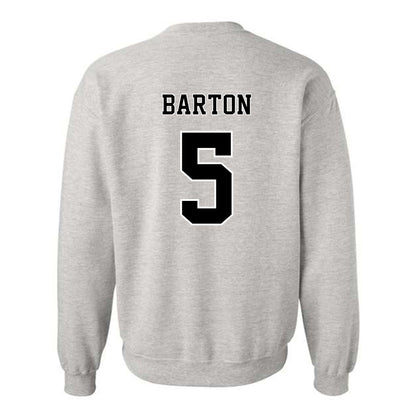 Towson - NCAA Men's Basketball : Jon Barton - Classic Fashion Shersey Crewneck Sweatshirt-1
