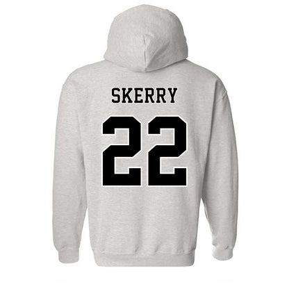 Towson - NCAA Men's Basketball : Ryan Skerry - Classic Fashion Shersey Hooded Sweatshirt-1
