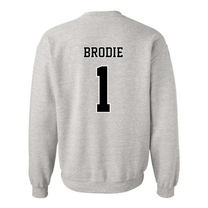 Towson - NCAA Football : Myles Brodie - Classic Fashion Shersey Crewneck Sweatshirt-1