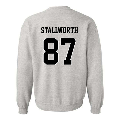 Towson - NCAA Football : Jordan Stallworth - Classic Fashion Shersey Crewneck Sweatshirt-1