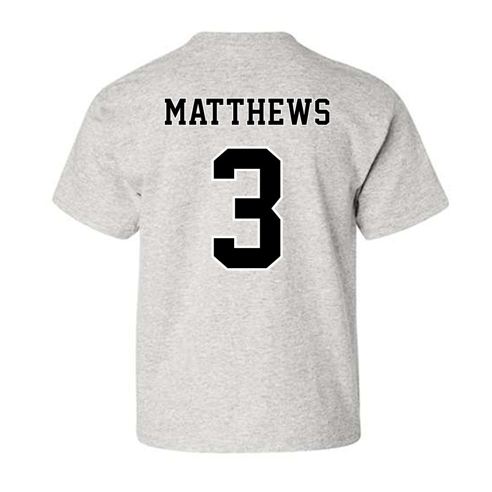 Towson - NCAA Football : Devin Matthews - Classic Fashion Shersey Youth T-Shirt-1