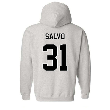 Towson - NCAA Baseball : Vincent Salvo - Classic Fashion Shersey Hooded Sweatshirt-1