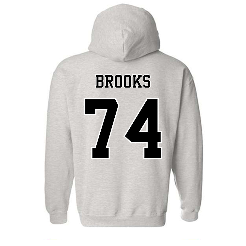 Towson - NCAA Football : KJ Brooks - Classic Fashion Shersey Hooded Sweatshirt