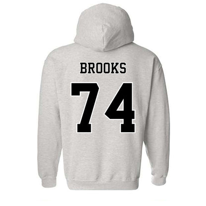 Towson - NCAA Football : KJ Brooks - Classic Fashion Shersey Hooded Sweatshirt