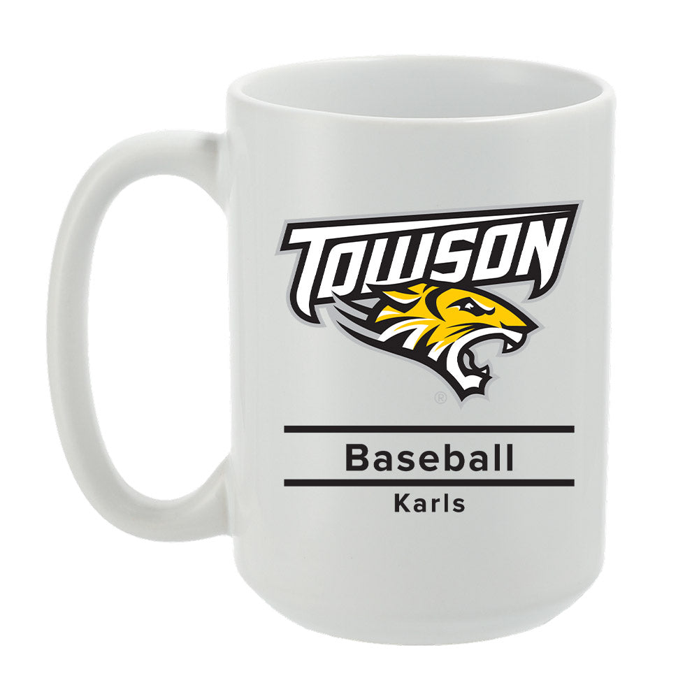 Towson - NCAA Baseball : Nicholas Karls - Coffee Mug