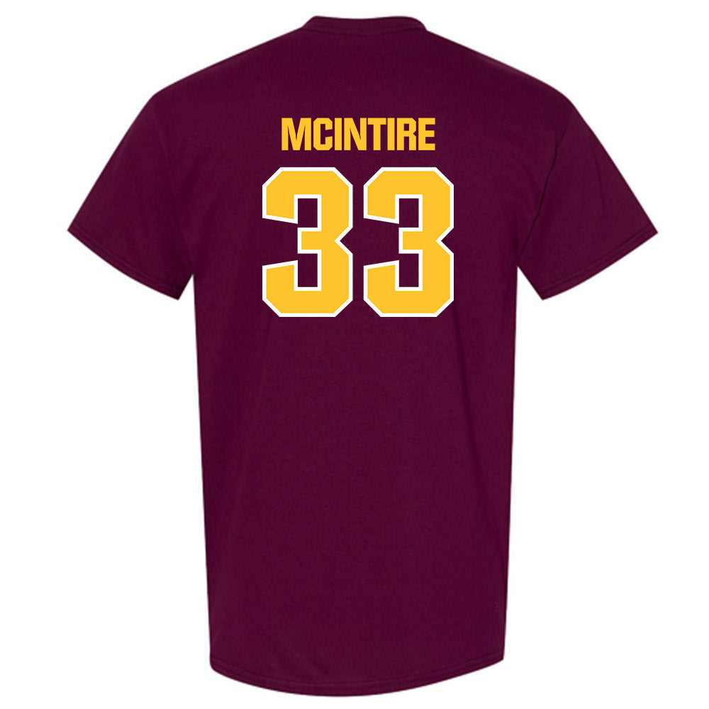 Central Michigan - NCAA Men's Basketball : Logan Mcintire - Classic Shersey T-Shirt-1