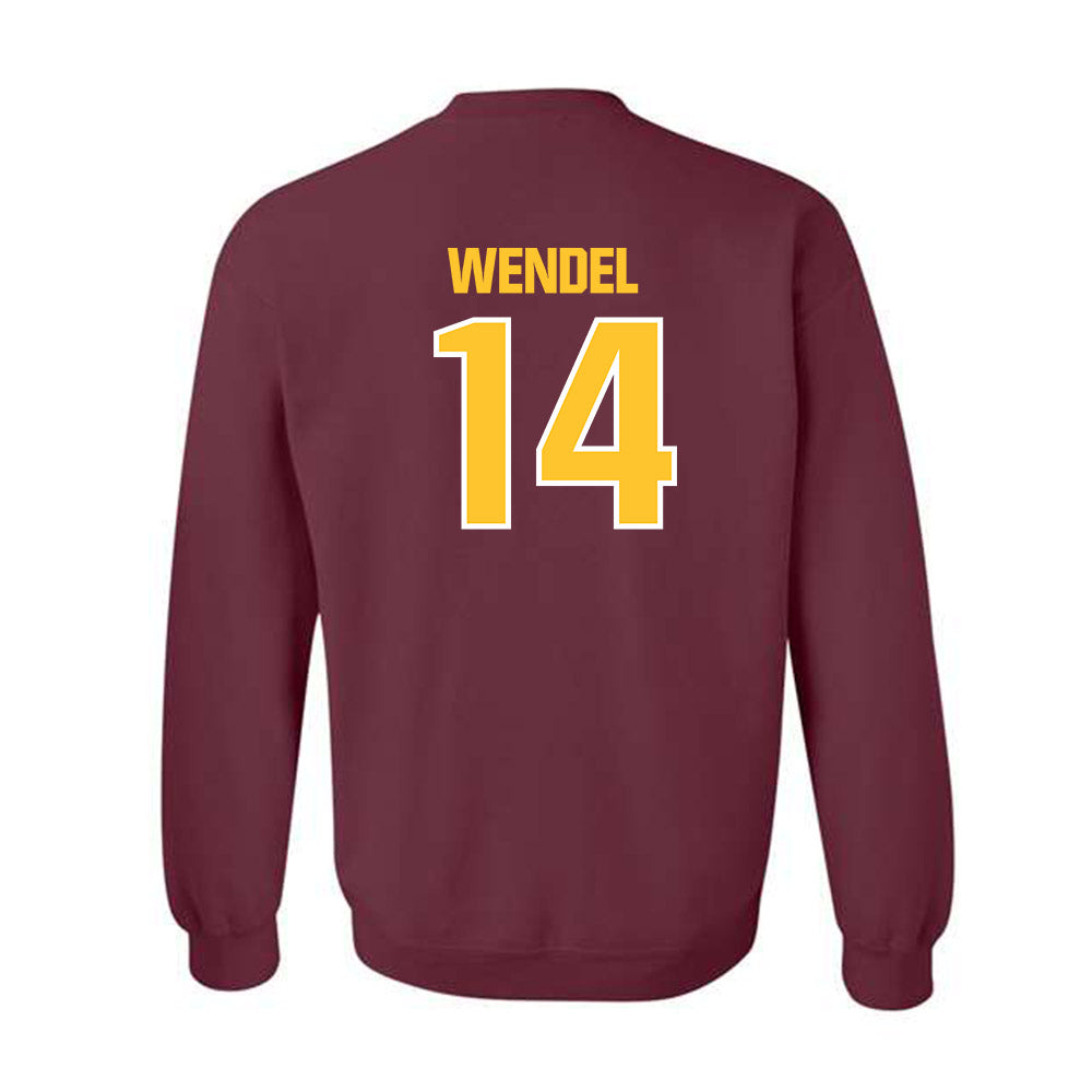 Central Michigan - NCAA Softball : Madison Wendel - Classic Shersey Crewneck Sweatshirt-1