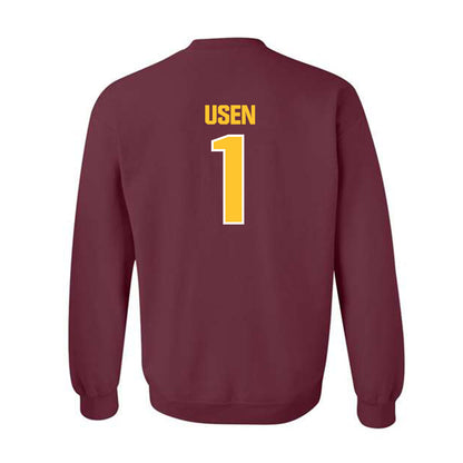 Central Michigan - NCAA Men's Basketball : Nsikan Usen - Classic Shersey Crewneck Sweatshirt-1