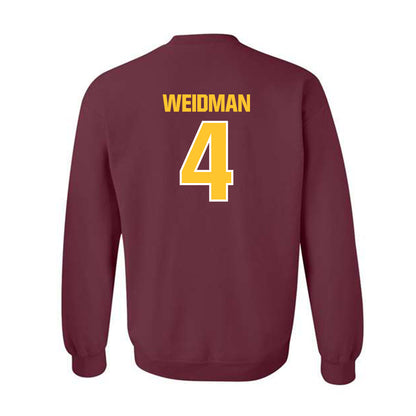 Central Michigan - NCAA Women's Volleyball : Rainey Weidman - Classic Shersey Crewneck Sweatshirt-1