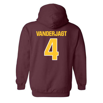 Central Michigan - NCAA Men's Basketball : Kyler VanderJagt - Classic Shersey Hooded Sweatshirt