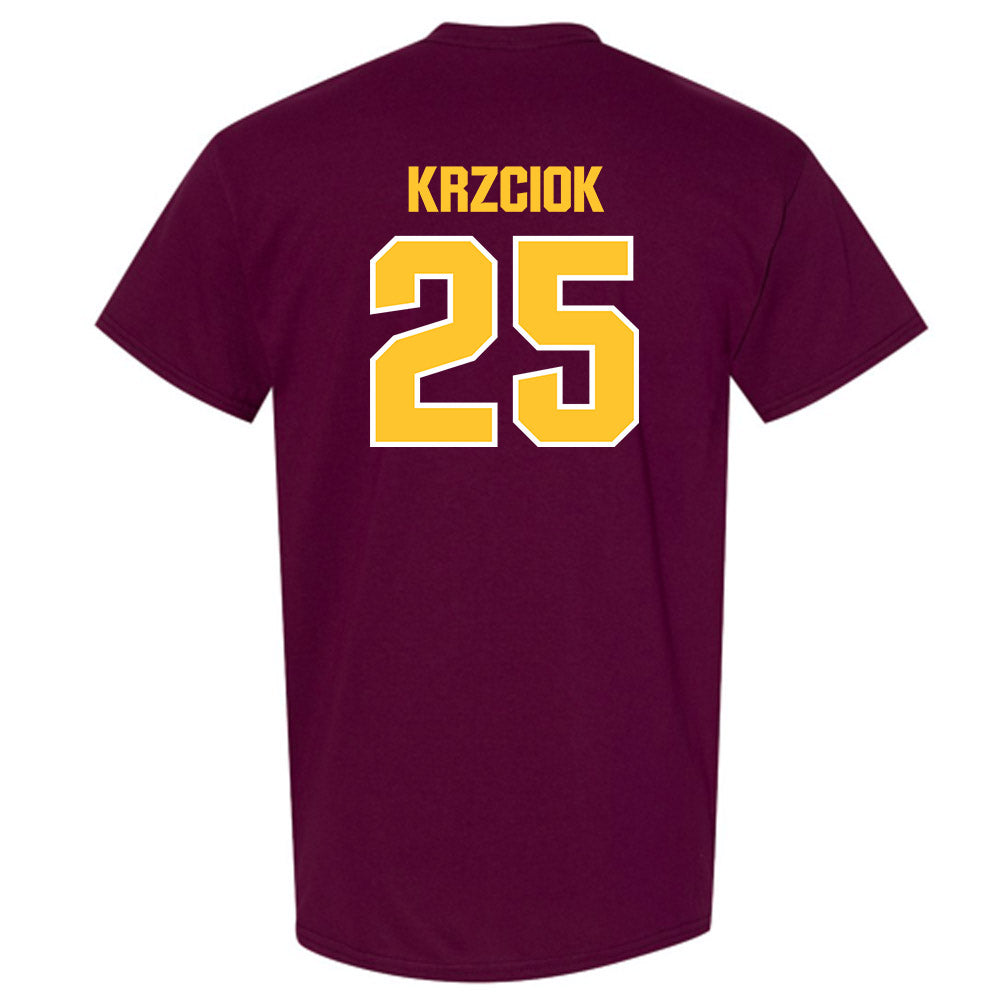 Central Michigan - NCAA Baseball : Brady Krzciok - Classic Shersey T-Shirt-1