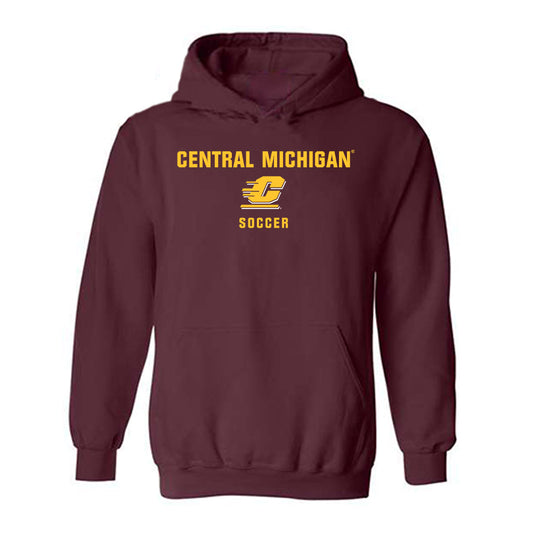 Central Michigan - NCAA Women's Soccer : Taylor Primack - Classic Shersey Hooded Sweatshirt-0