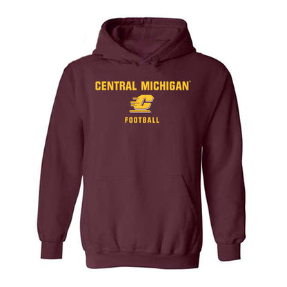 Central Michigan - NCAA Football : Mekhi Jenkins - Classic Shersey Hooded Sweatshirt-0