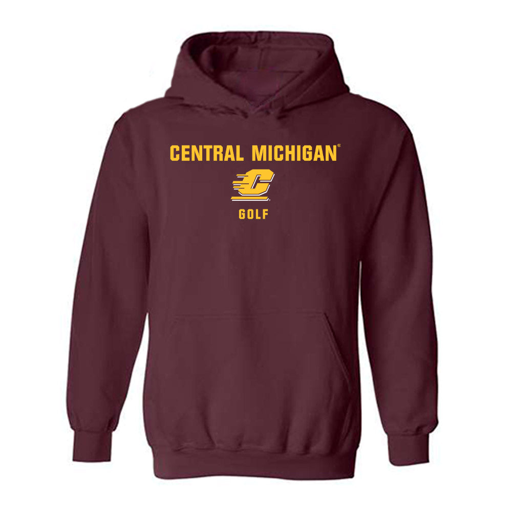 Central Michigan - NCAA Women's Golf : Rachel Niskanen - Classic Shersey Hooded Sweatshirt-0
