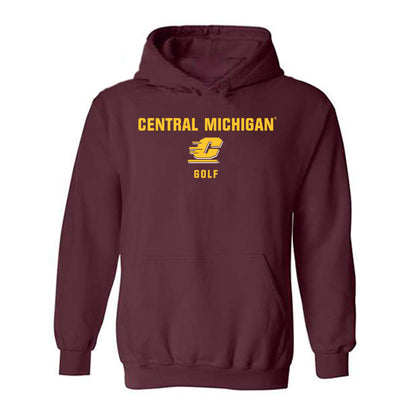 Central Michigan - NCAA Women's Golf : Rachel Niskanen - Classic Shersey Hooded Sweatshirt-0