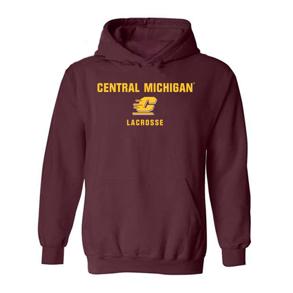 Central Michigan - NCAA Women's Lacrosse : Margaret English - Classic Shersey Hooded Sweatshirt-0