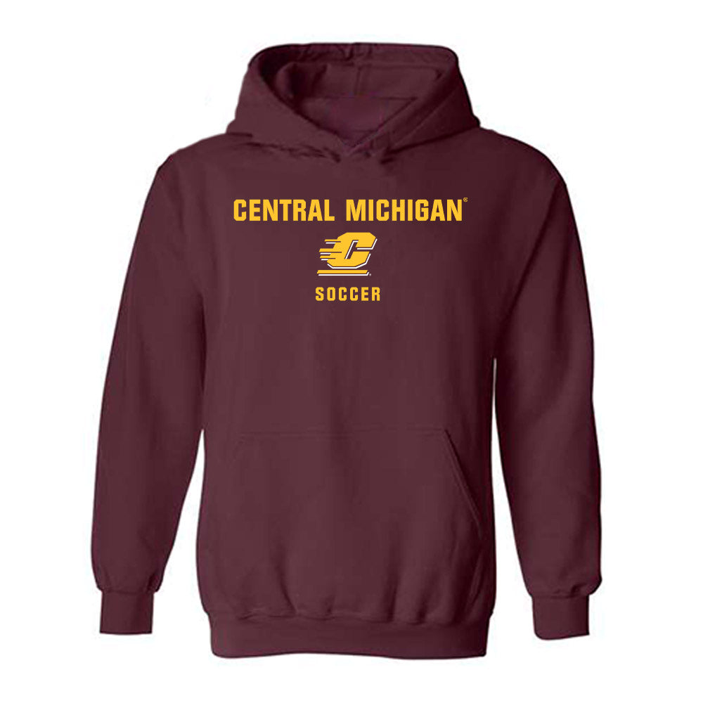 Central Michigan - NCAA Women's Soccer : Madison Bloom - Classic Shersey Hooded Sweatshirt-0