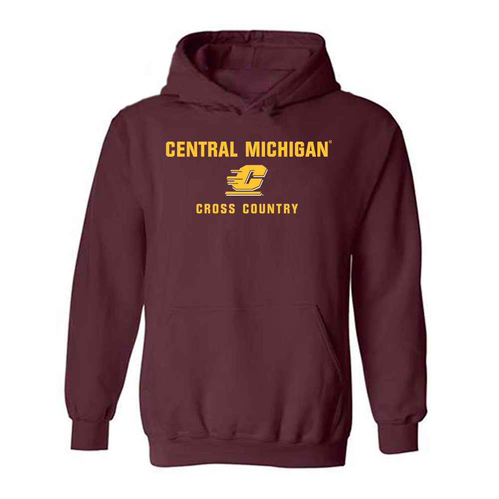 Central Michigan - NCAA Men's Cross Country : Mason Lucas - Classic Shersey Hooded Sweatshirt-0
