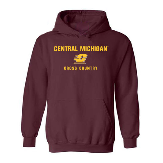 Central Michigan - NCAA Men's Cross Country : Mason Lucas - Classic Shersey Hooded Sweatshirt-0