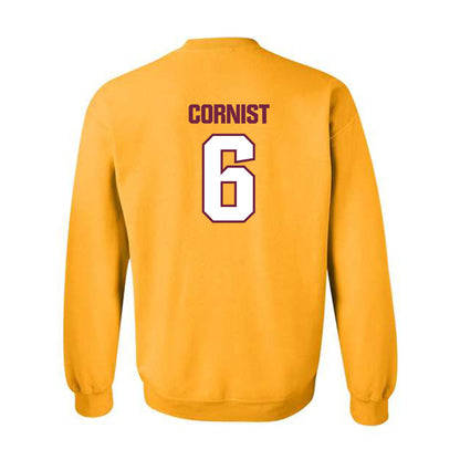 Central Michigan - NCAA Football : Trey Cornist - Classic Shersey Crewneck Sweatshirt-1