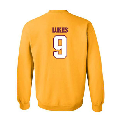 Central Michigan - NCAA Football : Marion Lukes - Classic Shersey Crewneck Sweatshirt-1