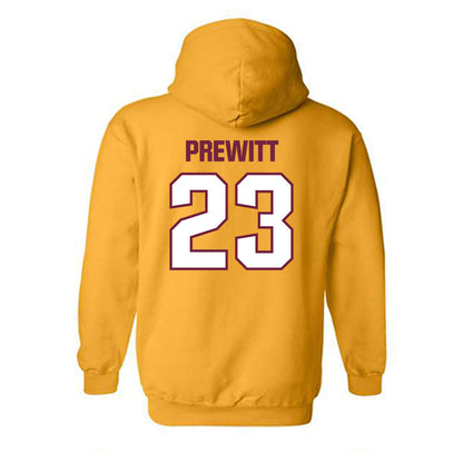Central Michigan - NCAA Women's Basketball : Demetria Prewitt - Classic Shersey Hooded Sweatshirt-1