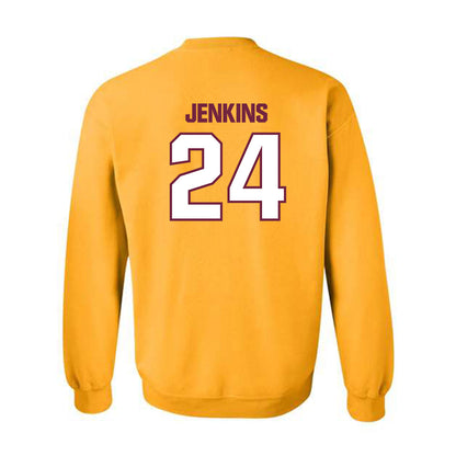 Central Michigan - NCAA Football : Mekhi Jenkins - Classic Shersey Crewneck Sweatshirt-1