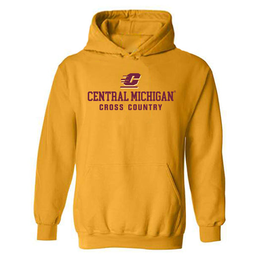 Central Michigan - NCAA Men's Cross Country : Mason Lucas - Classic Shersey Hooded Sweatshirt-0