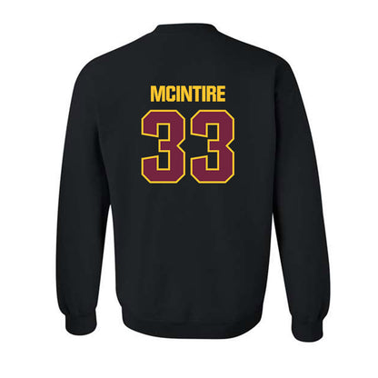 Central Michigan - NCAA Men's Basketball : Logan Mcintire - Classic Shersey Crewneck Sweatshirt-1