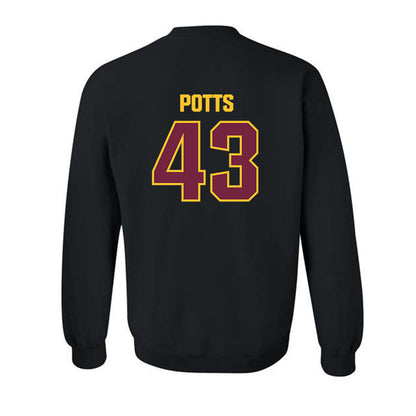 Central Michigan - NCAA Baseball : Tyson Potts - Classic Shersey Crewneck Sweatshirt-1