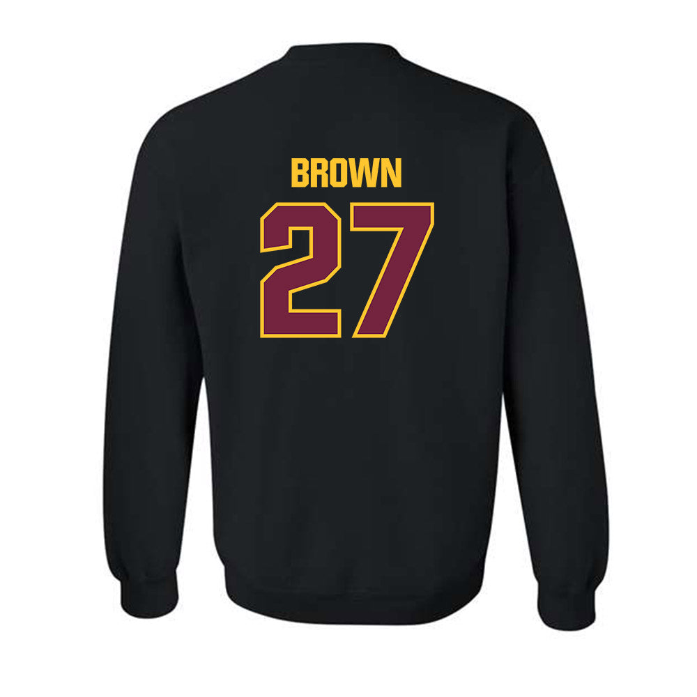 Central Michigan - NCAA Baseball : Jake Brown - Classic Shersey Crewneck Sweatshirt