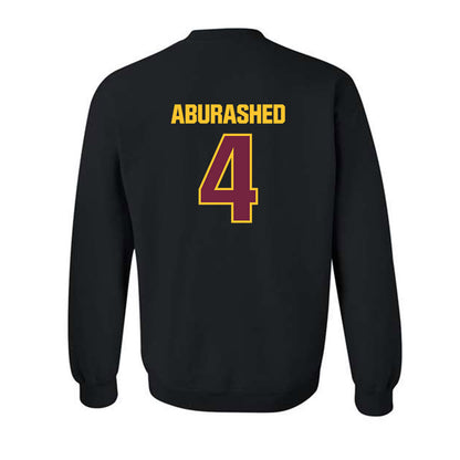 Central Michigan - NCAA Men's Basketball : Kareem Aburashed - Classic Shersey Crewneck Sweatshirt-1
