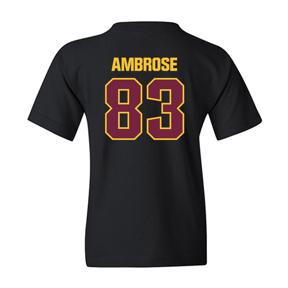 Central Michigan - NCAA Football : Travis Ambrose - Classic Shersey Youth T-Shirt-1