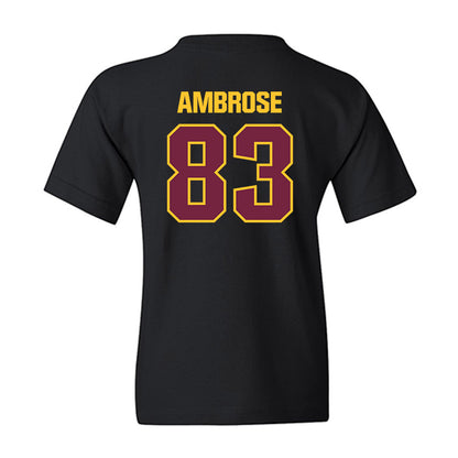Central Michigan - NCAA Football : Travis Ambrose - Classic Shersey Youth T-Shirt-1