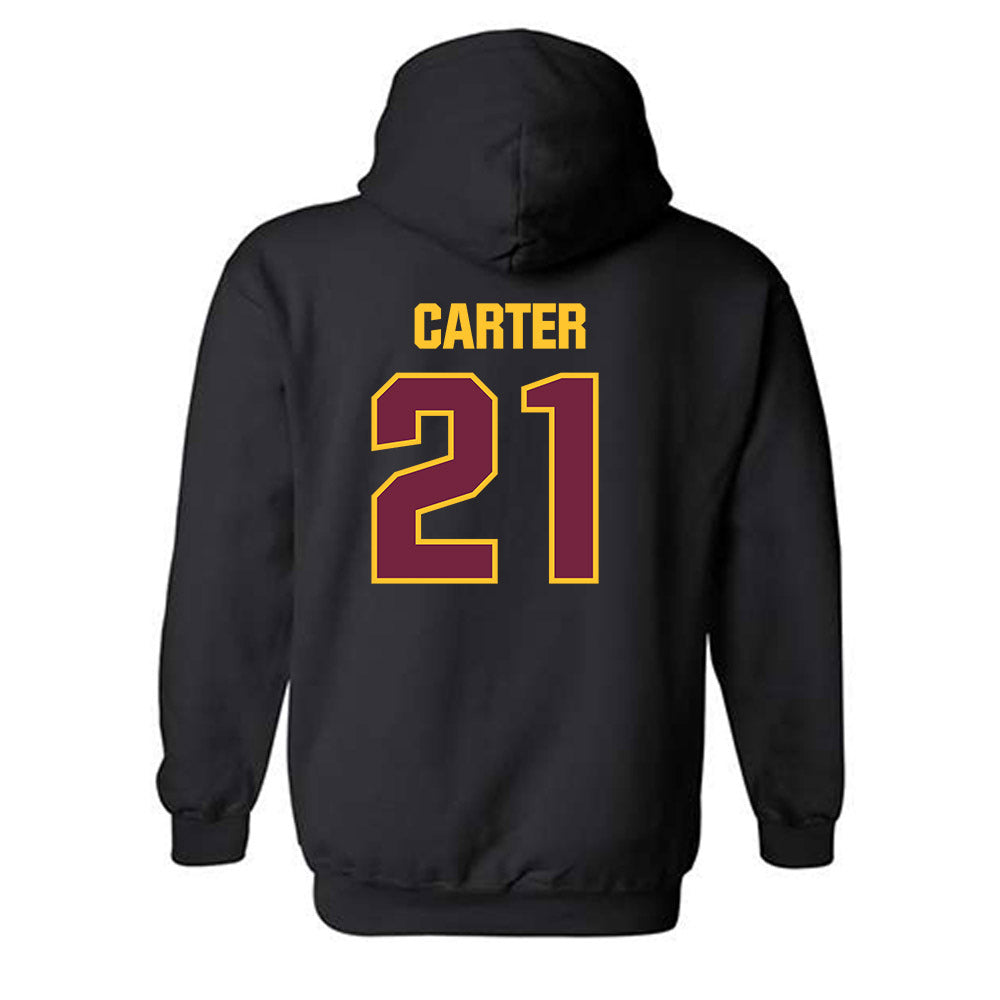 Central Michigan - NCAA Softball : Alexa Carter - Classic Shersey Hooded Sweatshirt-1