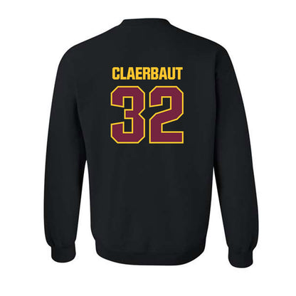 Central Michigan - NCAA Men's Basketball : Nathan Claerbaut - Classic Shersey Crewneck Sweatshirt-1