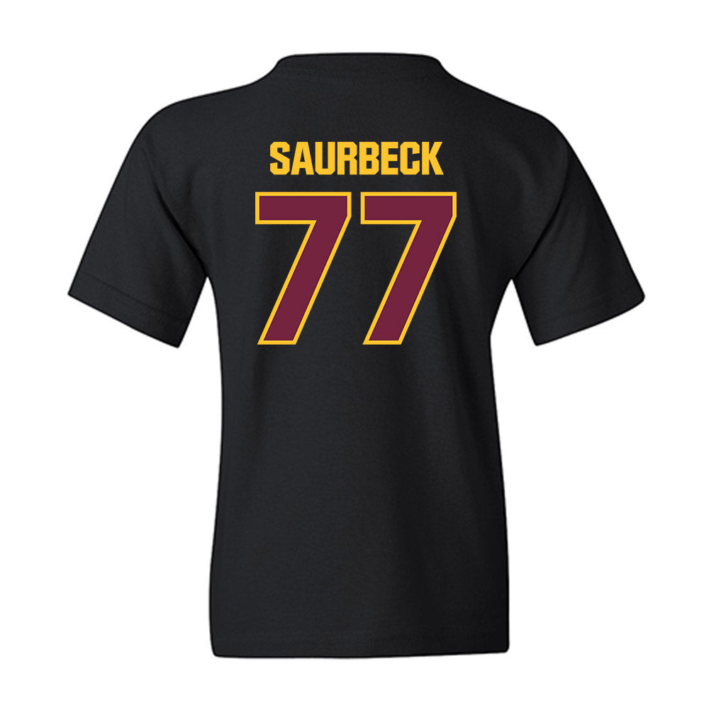 Central Michigan - NCAA Football : Jacob Saurbeck - Classic Shersey Youth T-Shirt-1