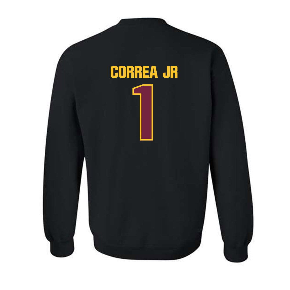 Central Michigan - NCAA Baseball : Miguel Correa Jr - Classic Shersey Crewneck Sweatshirt-1